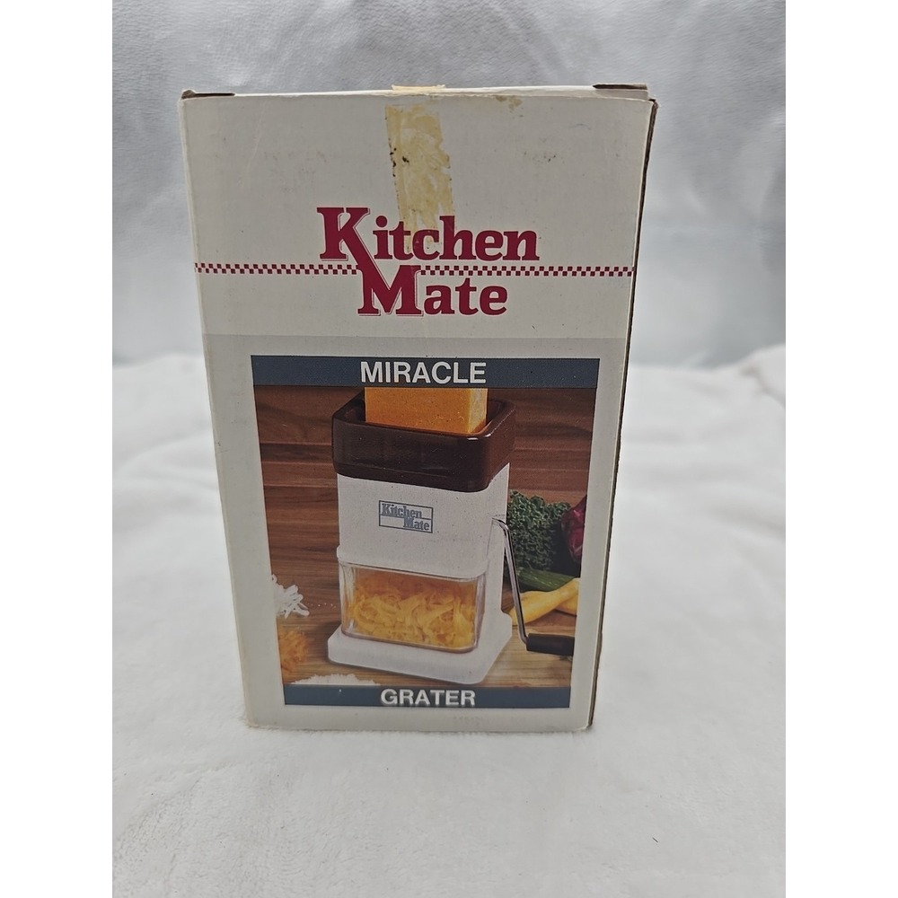 Vintage Kitchen Mate Miracle Grater New In Box Lightweight Portable NOS RV